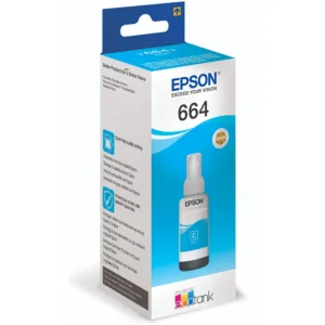 Epson 664 / T6642 cyan original mastilo ink plava