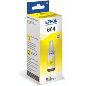 Epson 664 / T6644 yellow original mastilo ink žuta