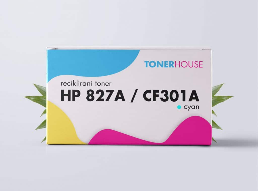 HP 827A / CF301A reciklirani cyan toner