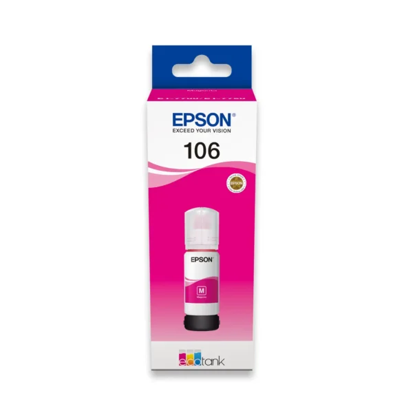 Epson 106 magenta original mastilo ink roze