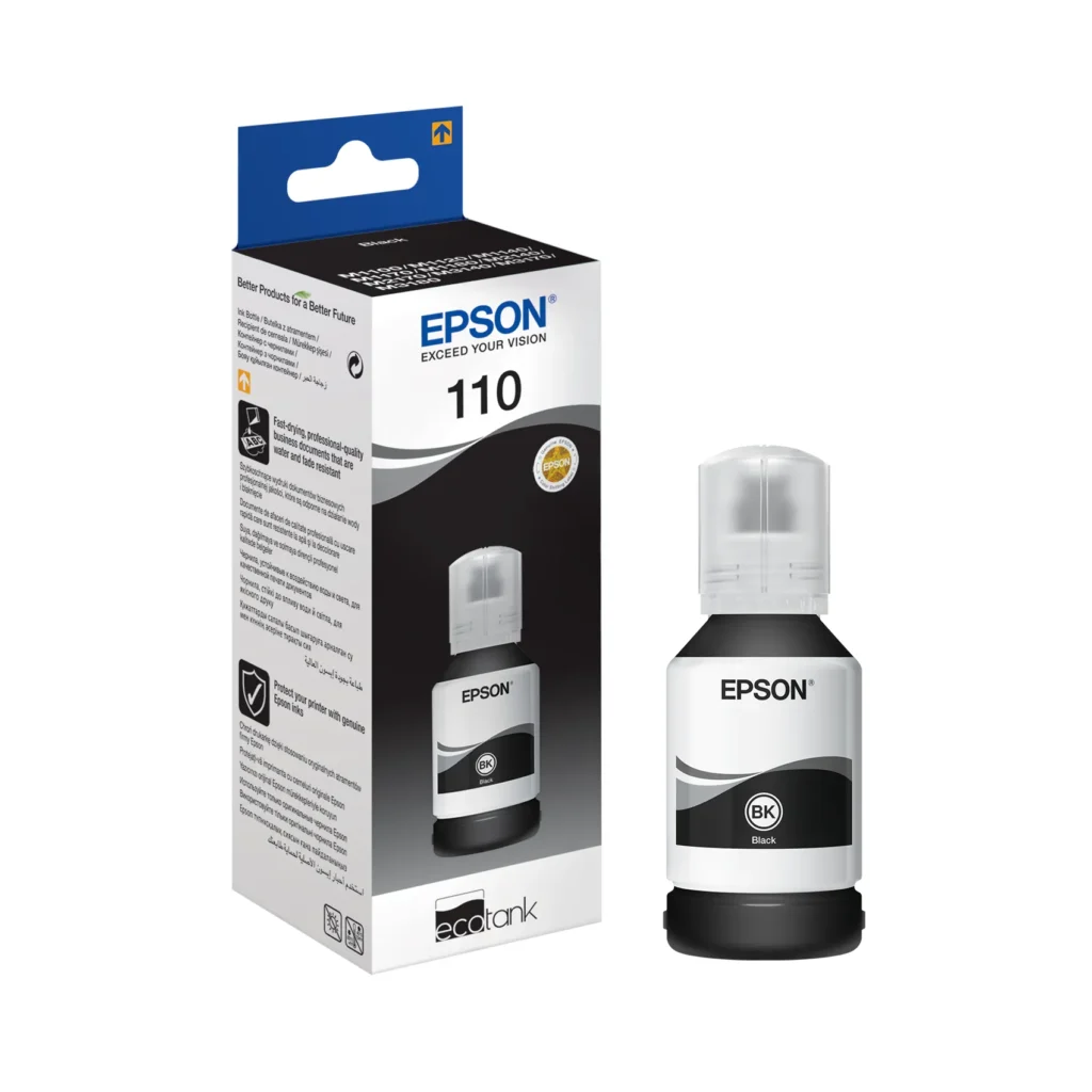 Epson 110 Mastilo Original Black Crno