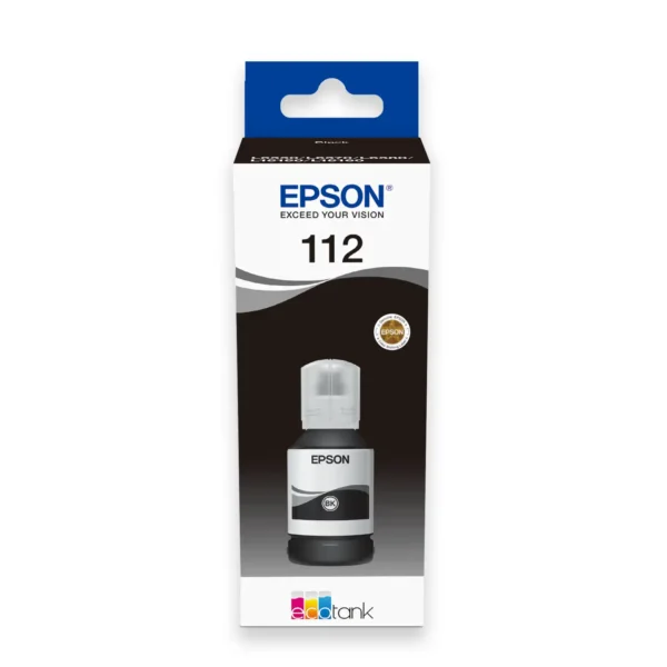 Epson 112 Mastilo Original Crno Black