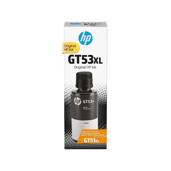 HP GT53XL Mastilo Original Crna Black