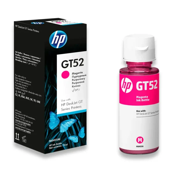 HP GT52 Mastilo Original Magenta