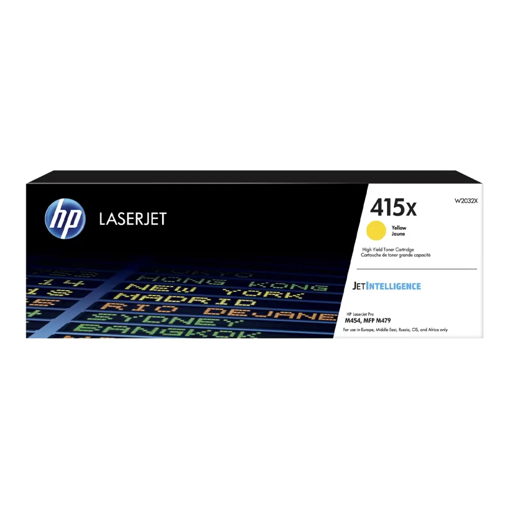 HP 415X Toner Original Žuti Yellow / W2032X