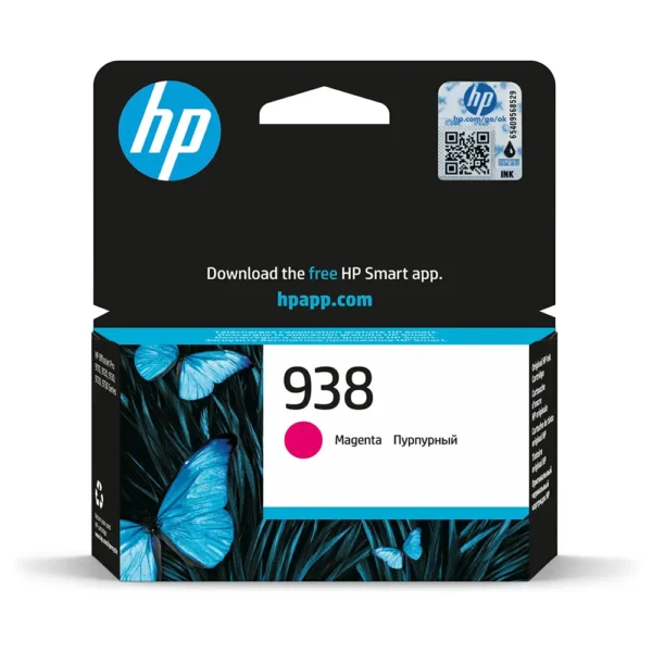 HP 938 Kertridž Original (Magenta) - 4S6X6PE