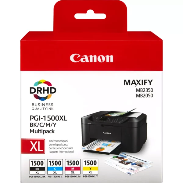 Canon PGI-1500XL Kertridž Original CMYK Multipack