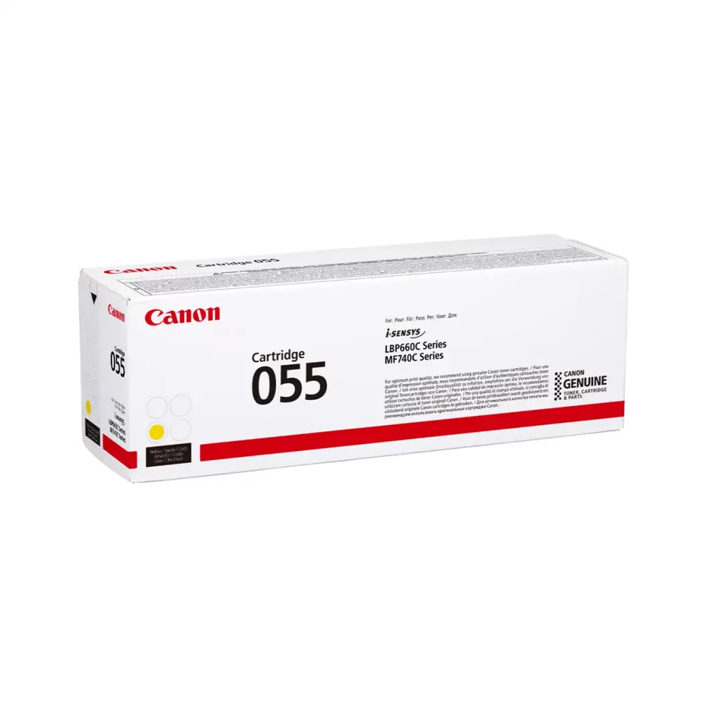 Canon CRG-055 Toner Original Žuti Yellow