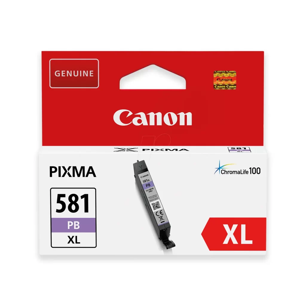 Canon CLI-581PB XL Photo Blue Kertridž Original