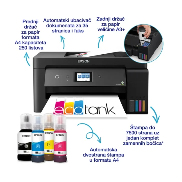 Epson EcoTank L14150 Multifunkcijski A3+ Štampač