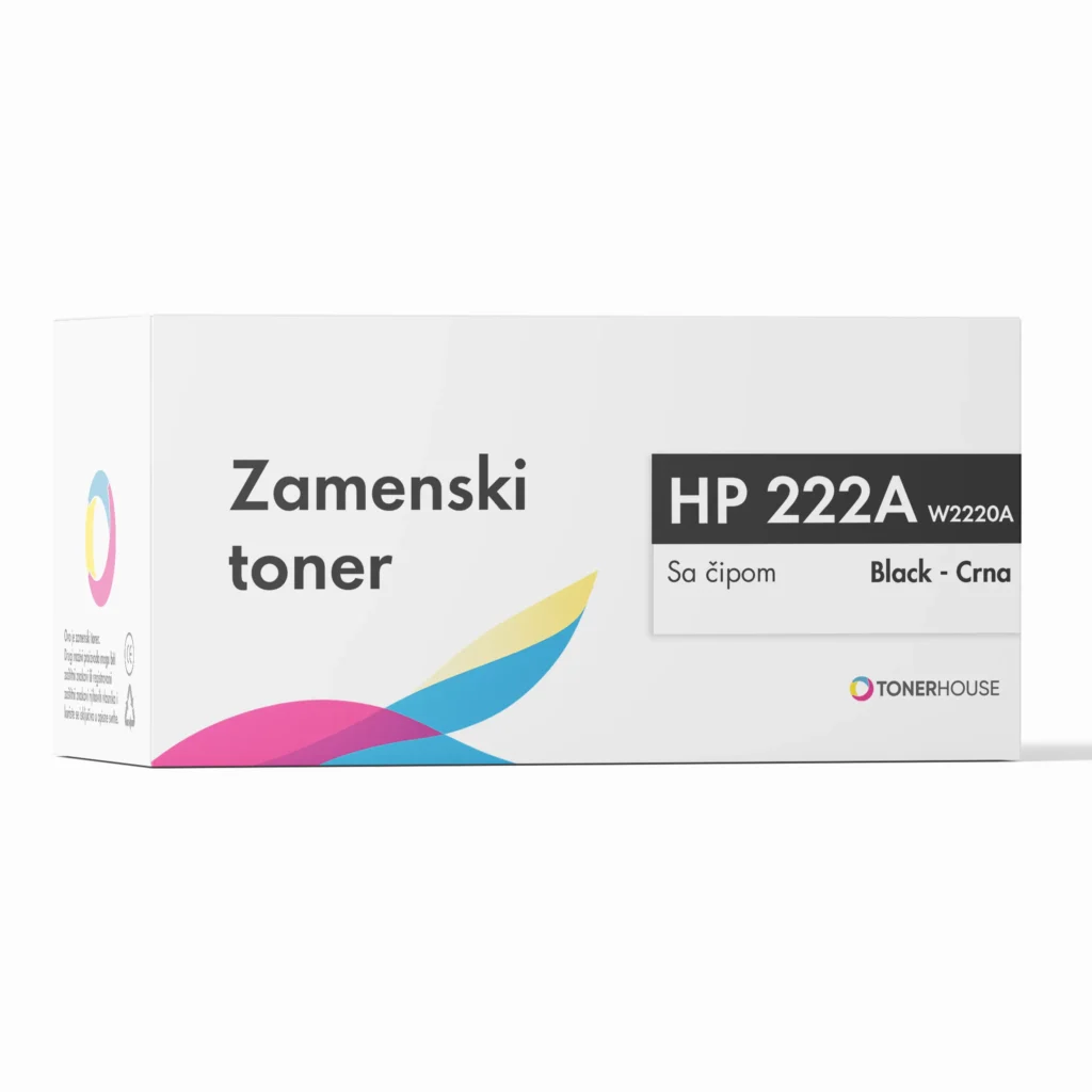 HP 222A Toner Zamenski (Crni, Black) - W2220A
