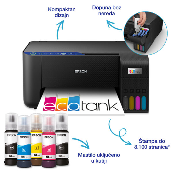 Epson EcoTank L3251 Multifunkcijski Štampač