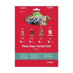 Canon VP-101 Foto papir Variety Pack (A4 & 10x15cm) - 20 listova