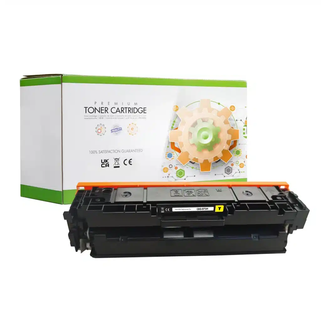 Canon CRG-075H Y Toner Zamenski (Žuti, Yellow) - Static Control