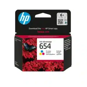 HP 654 Kertridž Original Kolor - 7FP38UE