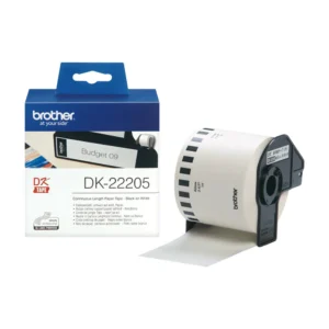 Brother DK-22205 kontinuirana rolna 62mm x 30.48m (crna na beloj)