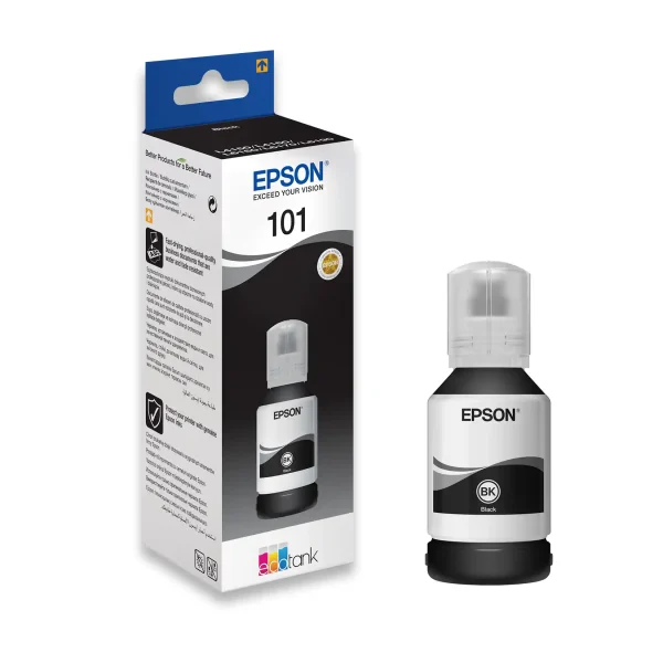Epson 101 Mastilo Original Crno Black