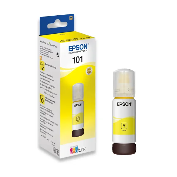 Epson 101 Mastilo Original Žuto Yellow