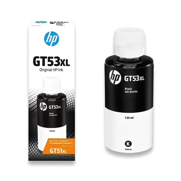 HP GT53XL Mastilo Original Crna Black
